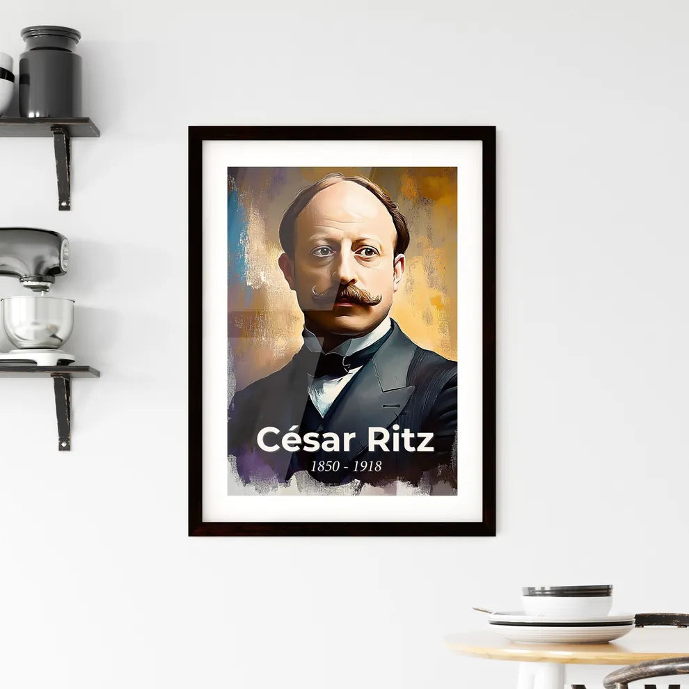 Portrait of César Ritz Hangings