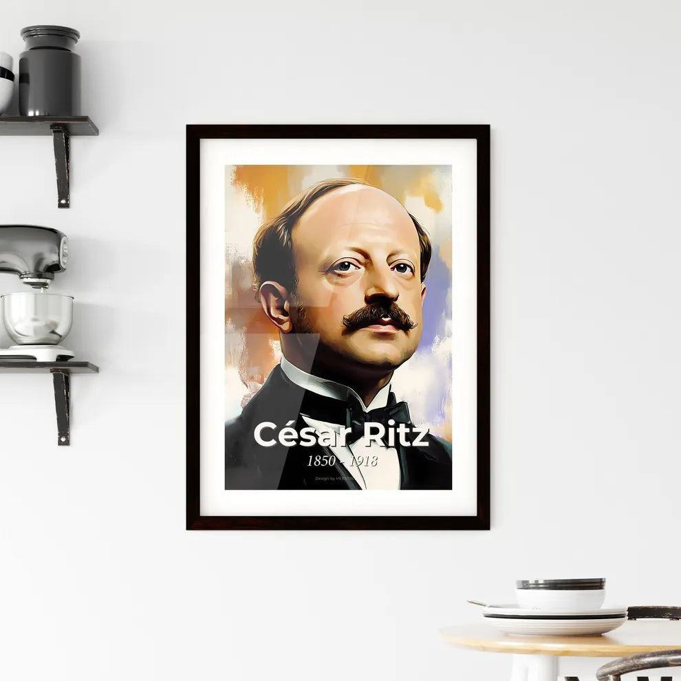 Portrait of César Ritz Hangings