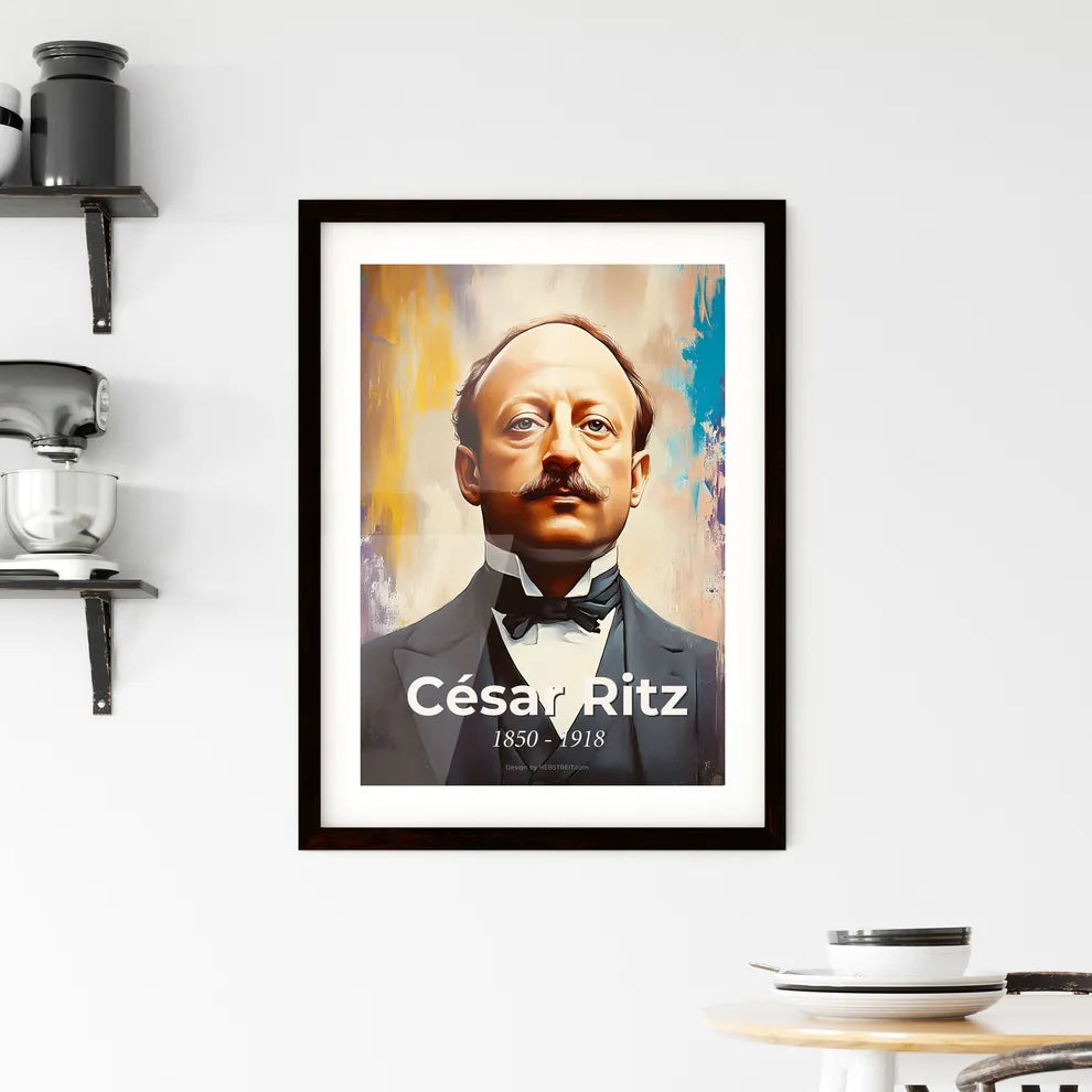 Portrait of César Ritz Hangings