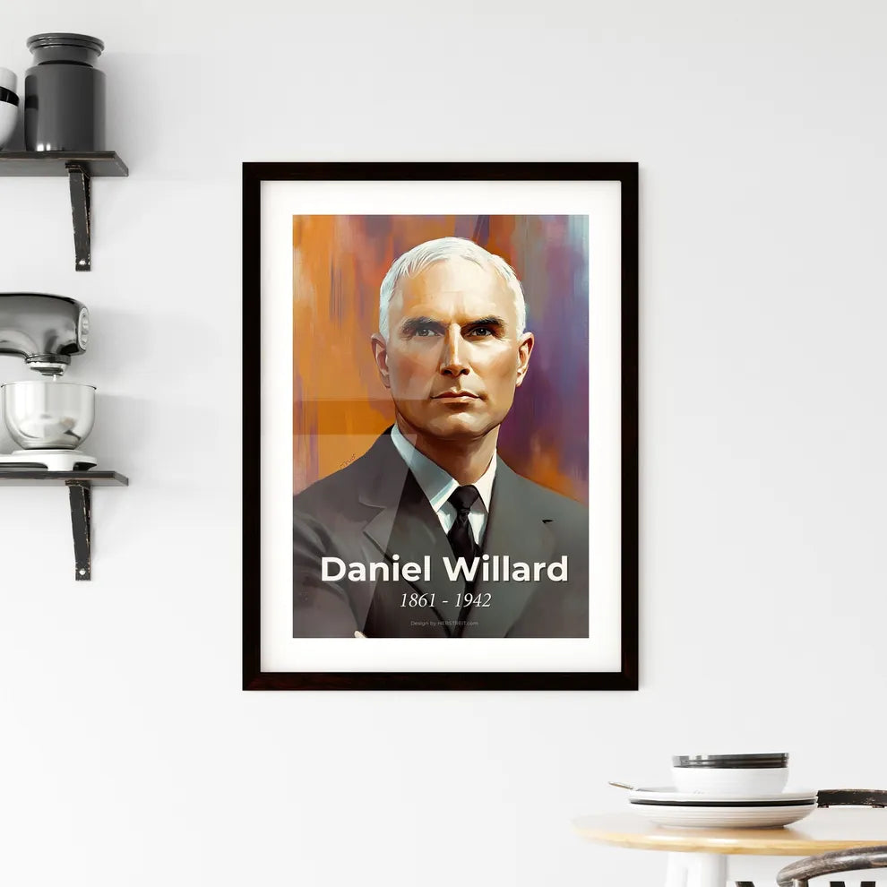 Portrait of Daniel Willard Hangings