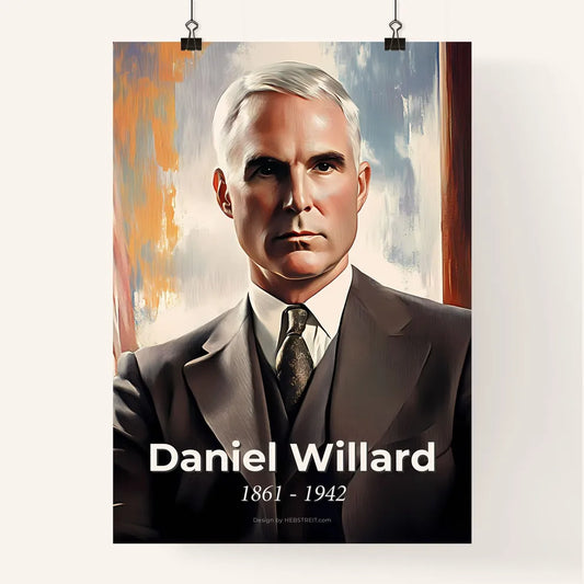 Portrait of Daniel Willard Poster