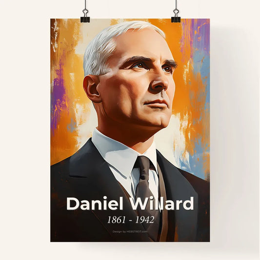 Portrait of Daniel Willard Poster