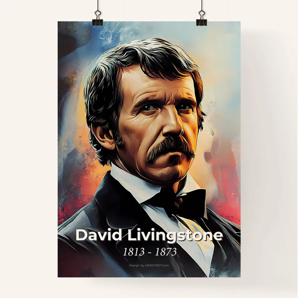 Portrait of David Livingstone Poster