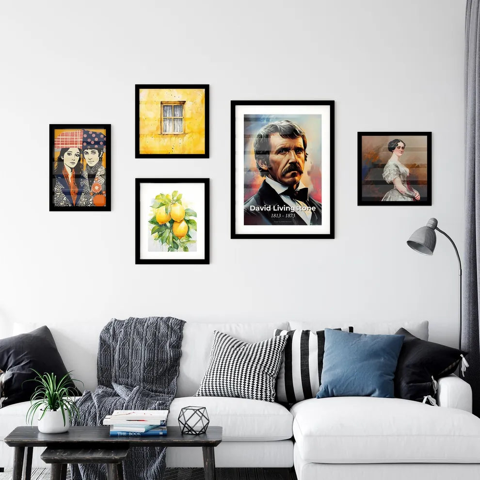 Portrait of David Livingstone Wall Art
