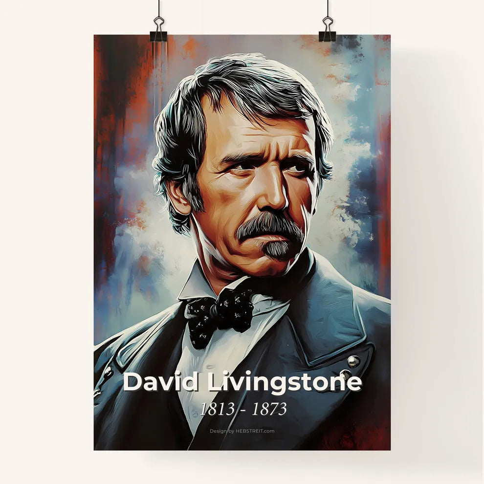 Portrait of David Livingstone Poster