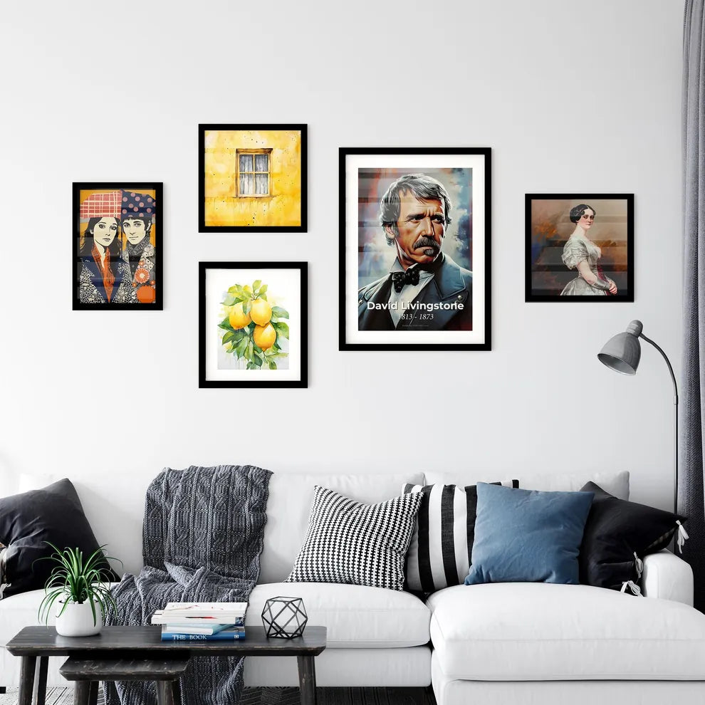 Portrait of David Livingstone Wall Art