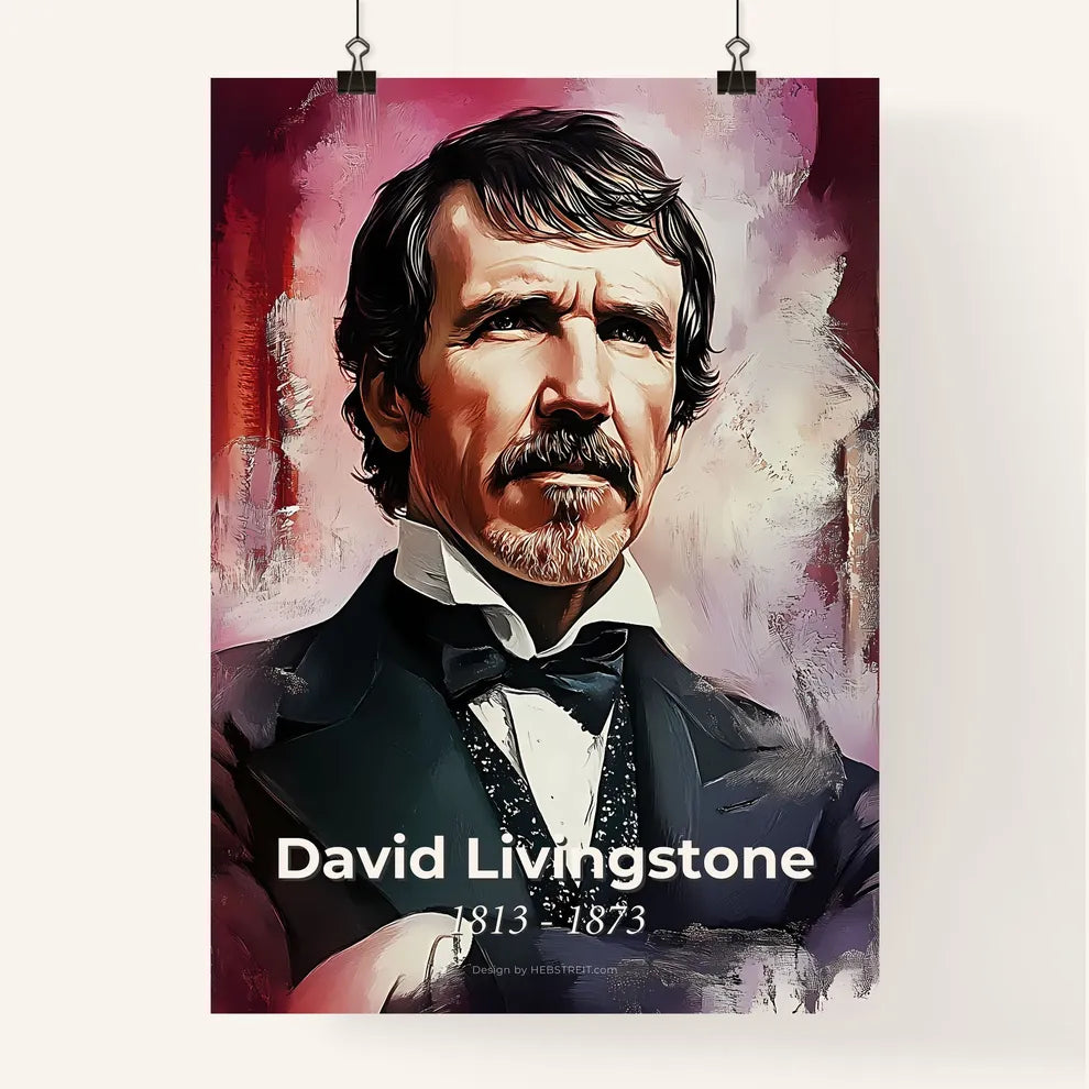 Portrait of David Livingstone Poster