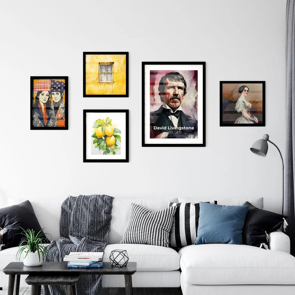Portrait of David Livingstone Wall Art