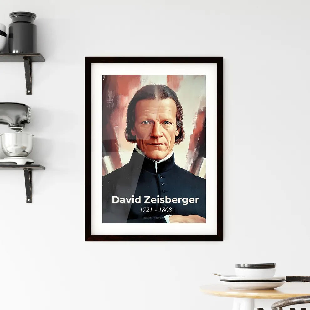 Portrait of David Zeisberger Hangings