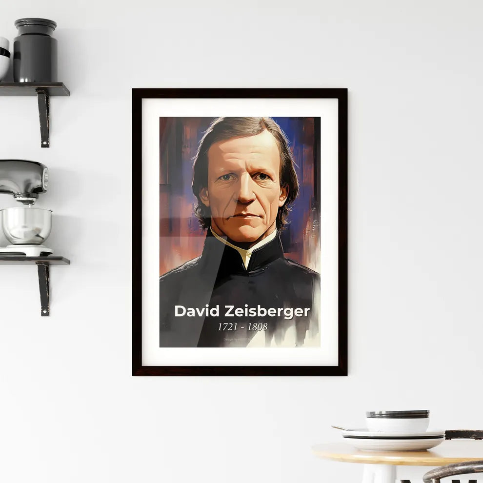 Portrait of David Zeisberger Hangings