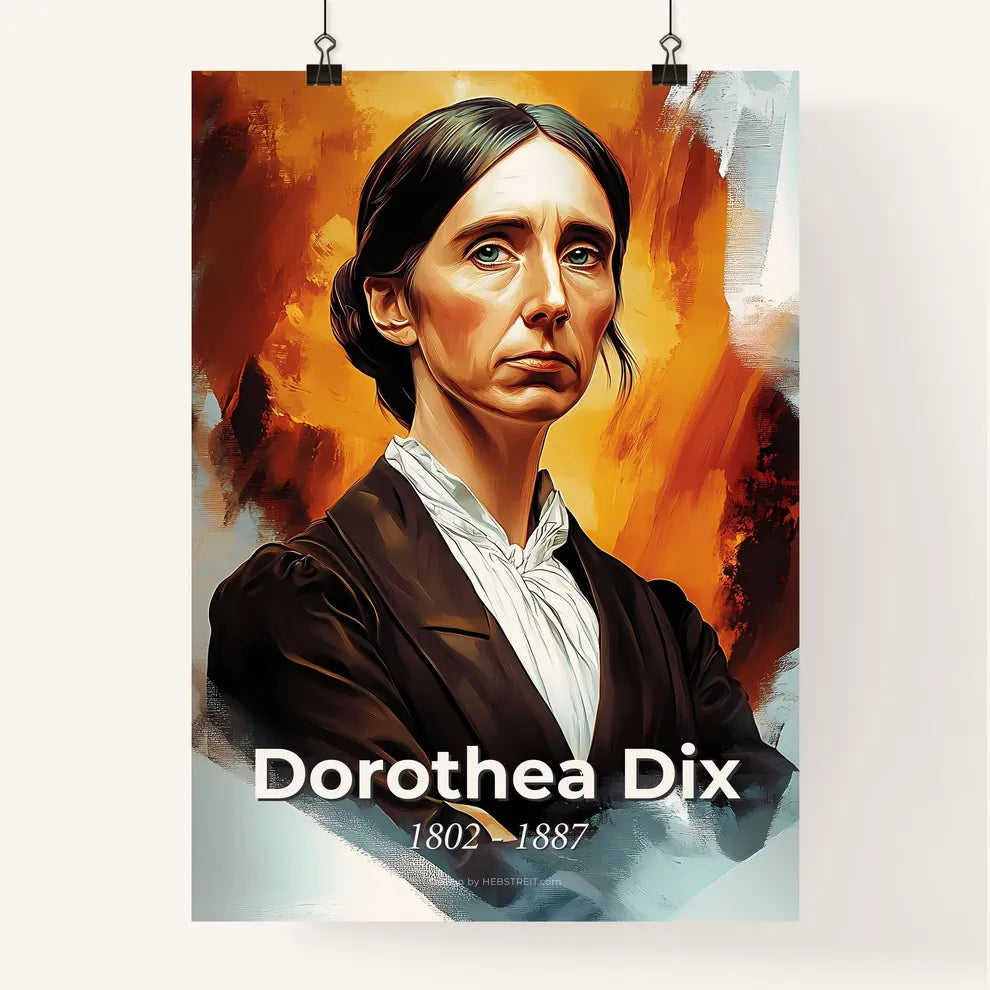 Portrait of Dorothea Dix Poster