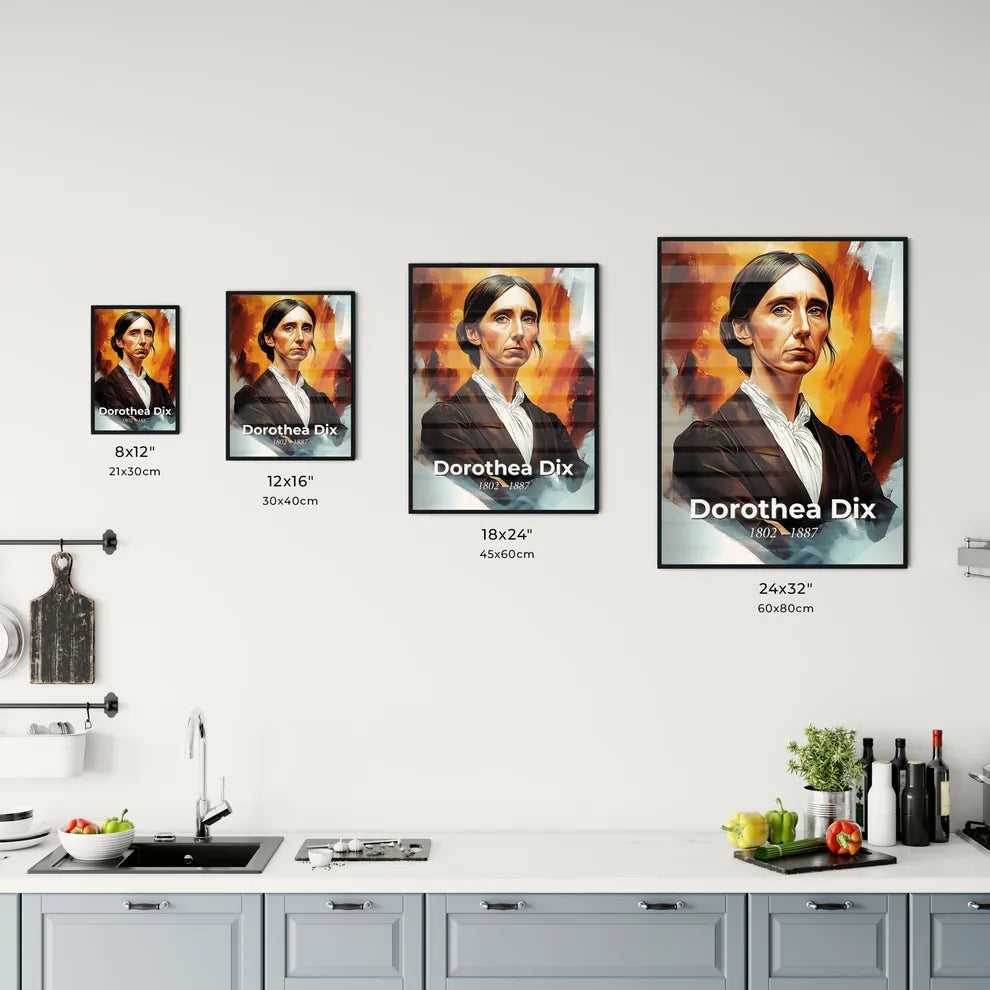 Portrait of Dorothea Dix - Kitchen Hangings