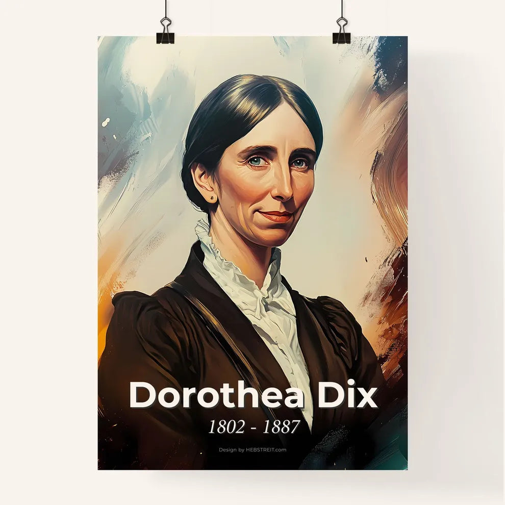 Portrait of Dorothea Dix Poster