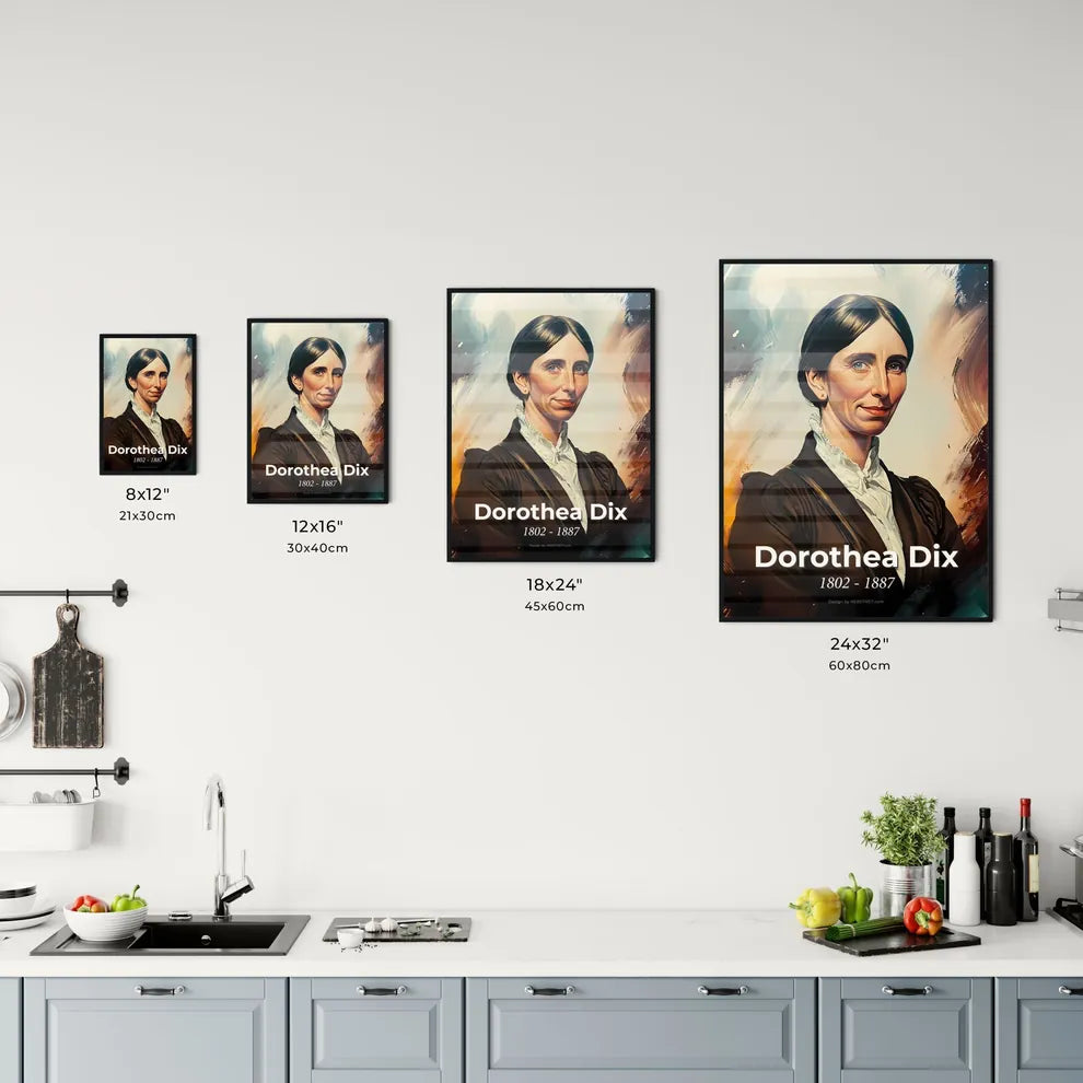 Portrait of Dorothea Dix - Kitchen Hangings