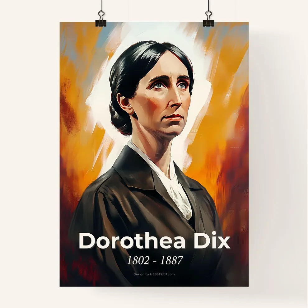 Portrait of Dorothea Dix Poster