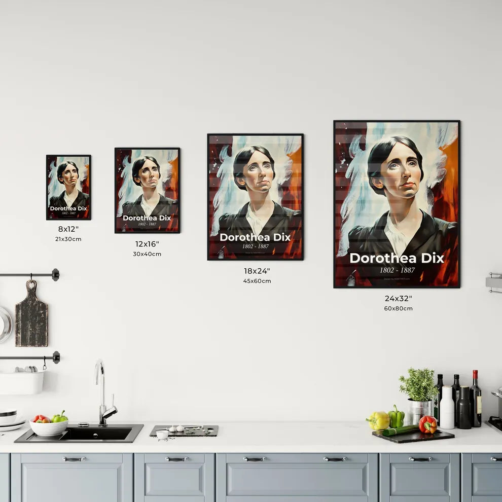 Portrait of Dorothea Dix - Kitchen Hangings