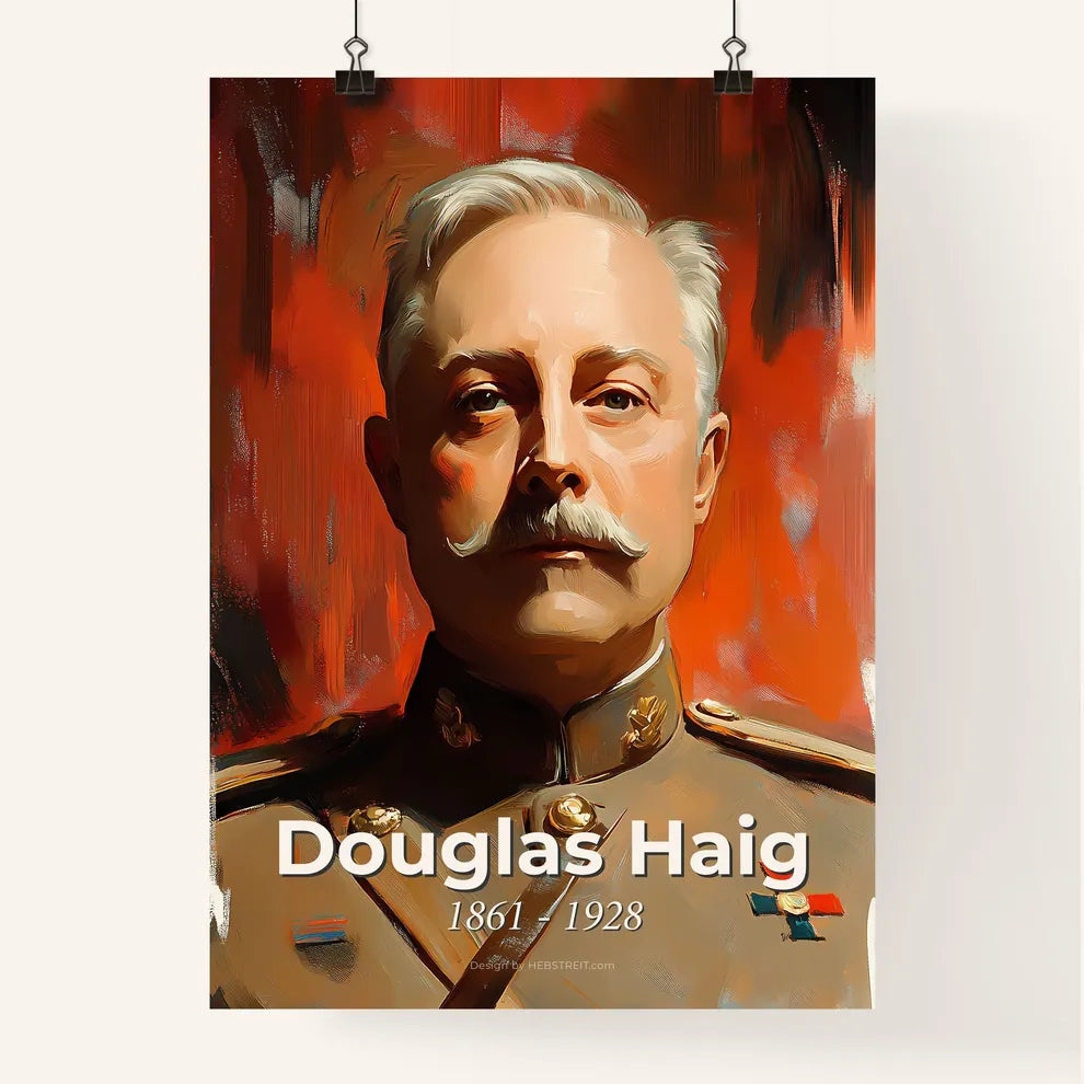 Portrait of Douglas Haig Poster