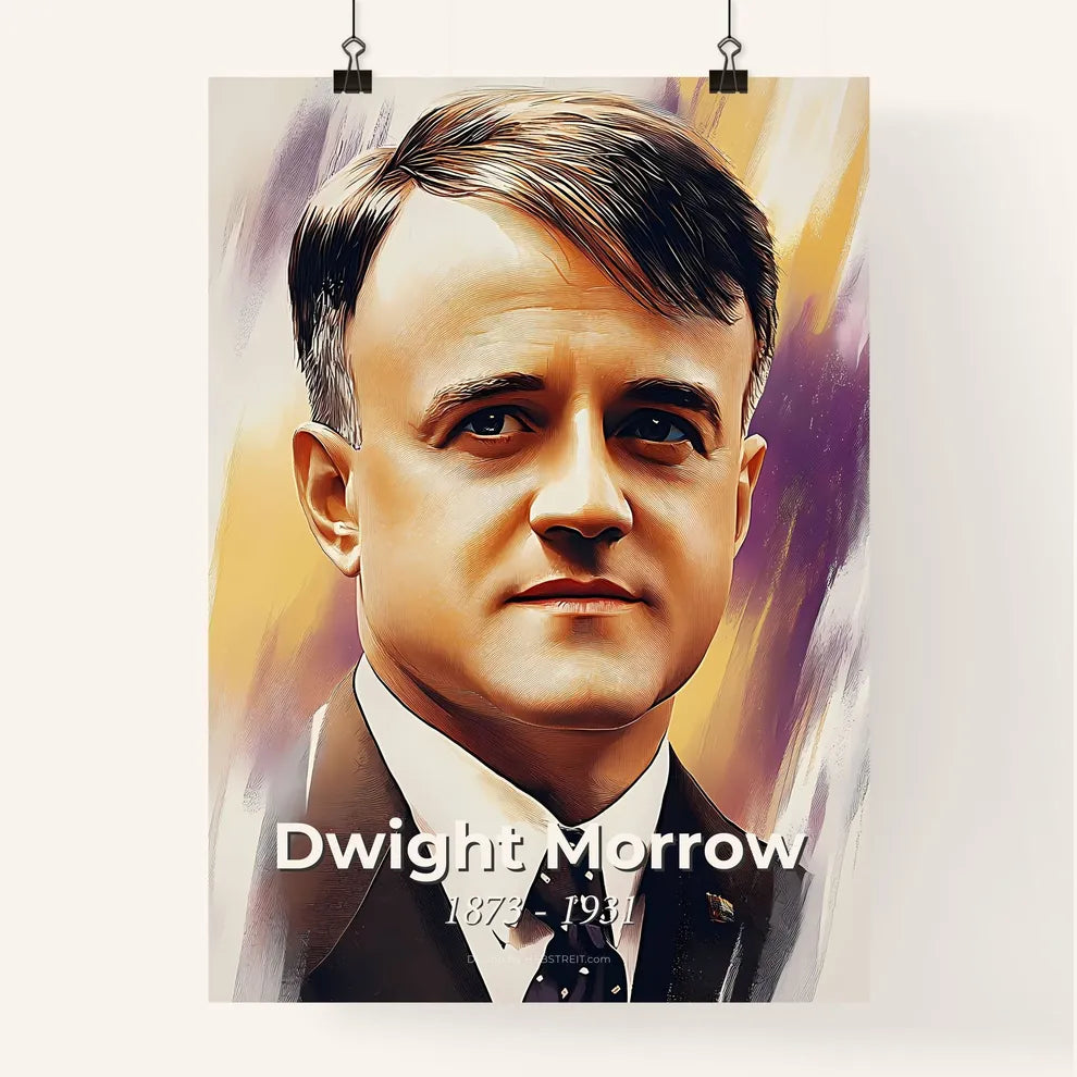 Portrait of Dwight Morrow Poster