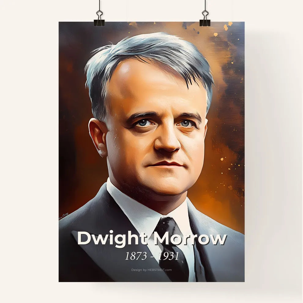 Portrait of Dwight Morrow Poster