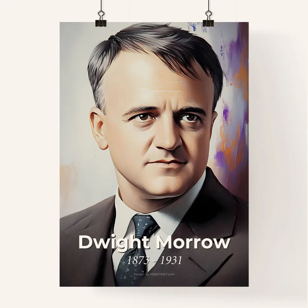 Portrait of Dwight Morrow Poster