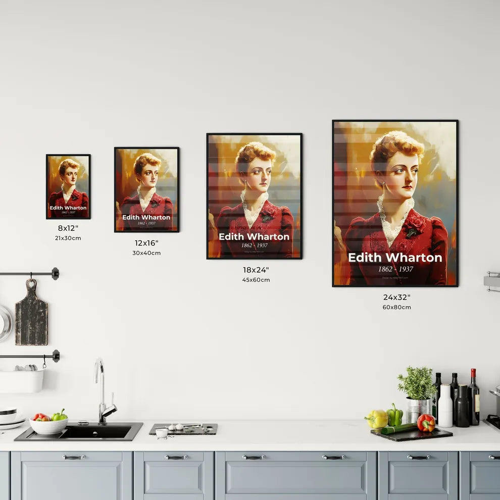 Portrait of Edith Wharton - Kitchen Hangings