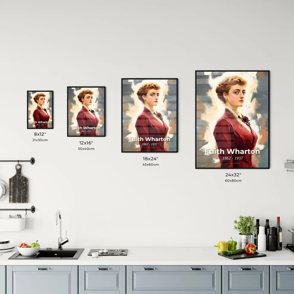 Portrait of Edith Wharton - Kitchen Hangings