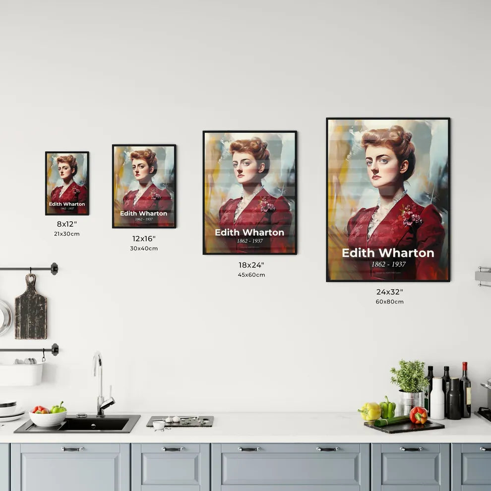 Portrait of Edith Wharton - Kitchen Hangings