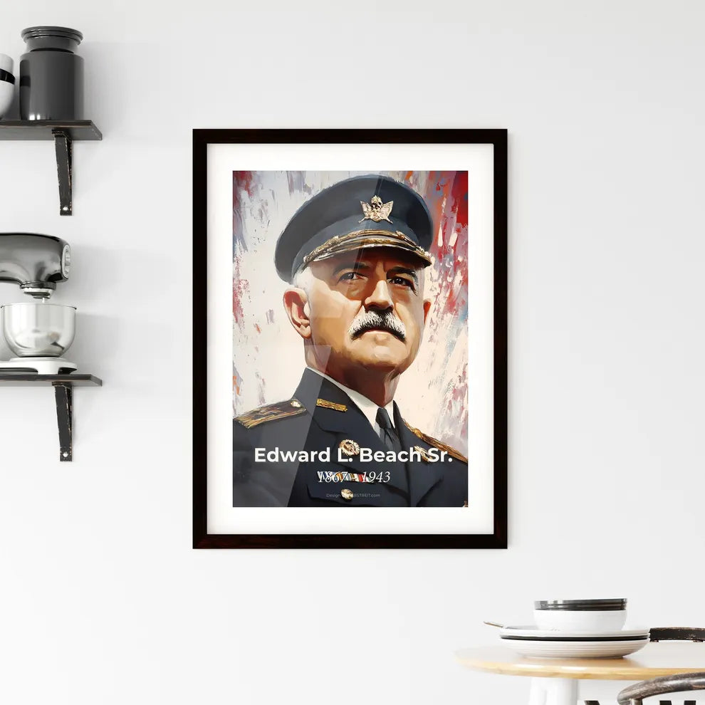 Portrait of Edward L. Beach Sr. Hangings