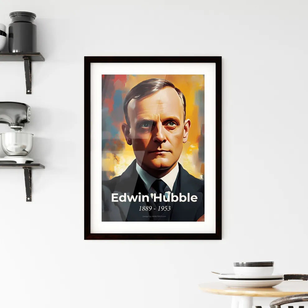 Portrait of Edwin Hubble Hangings