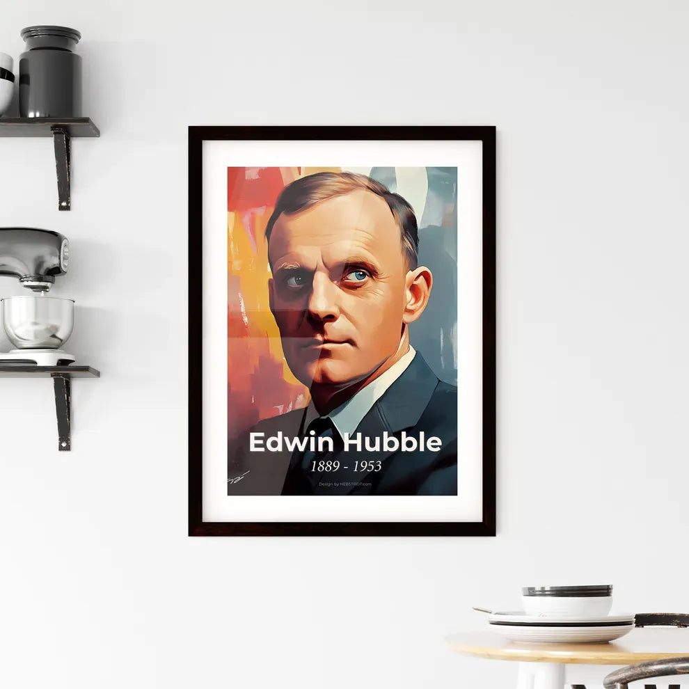 Portrait of Edwin Hubble Hangings