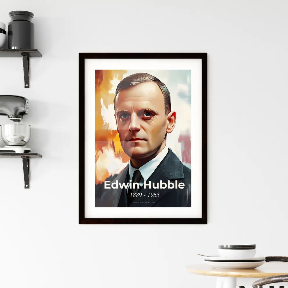 Portrait of Edwin Hubble Hangings