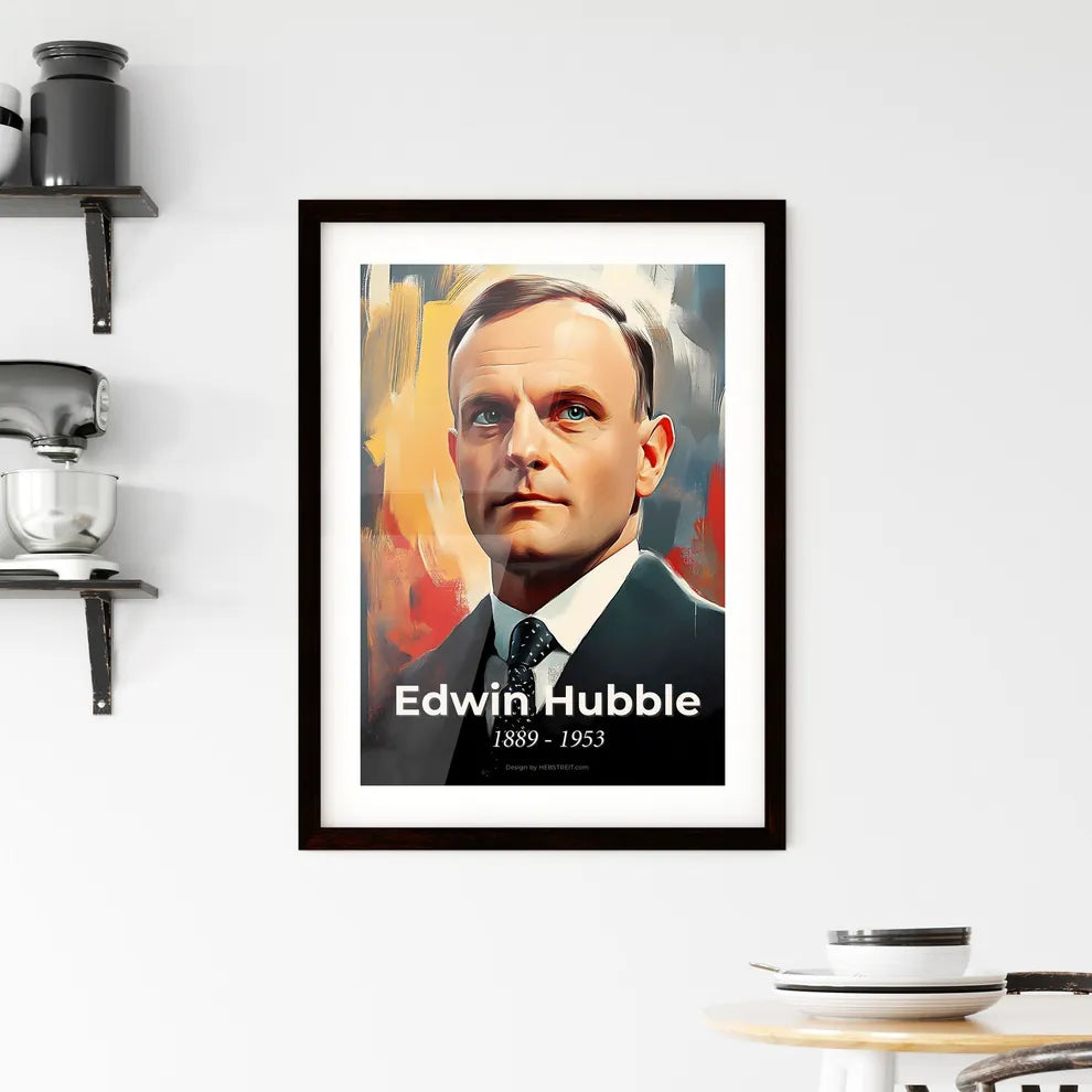 Portrait of Edwin Hubble Hangings