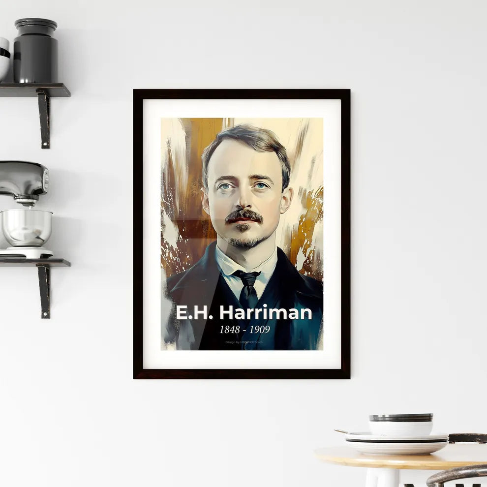 Portrait of E.H. Harriman Hangings