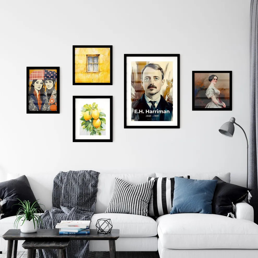 Portrait of E.H. Harriman Wall Art