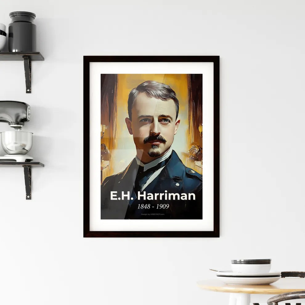 Portrait of E.H. Harriman Hangings