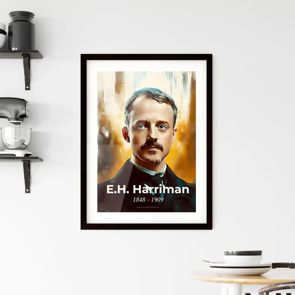 Portrait of E Framed Print