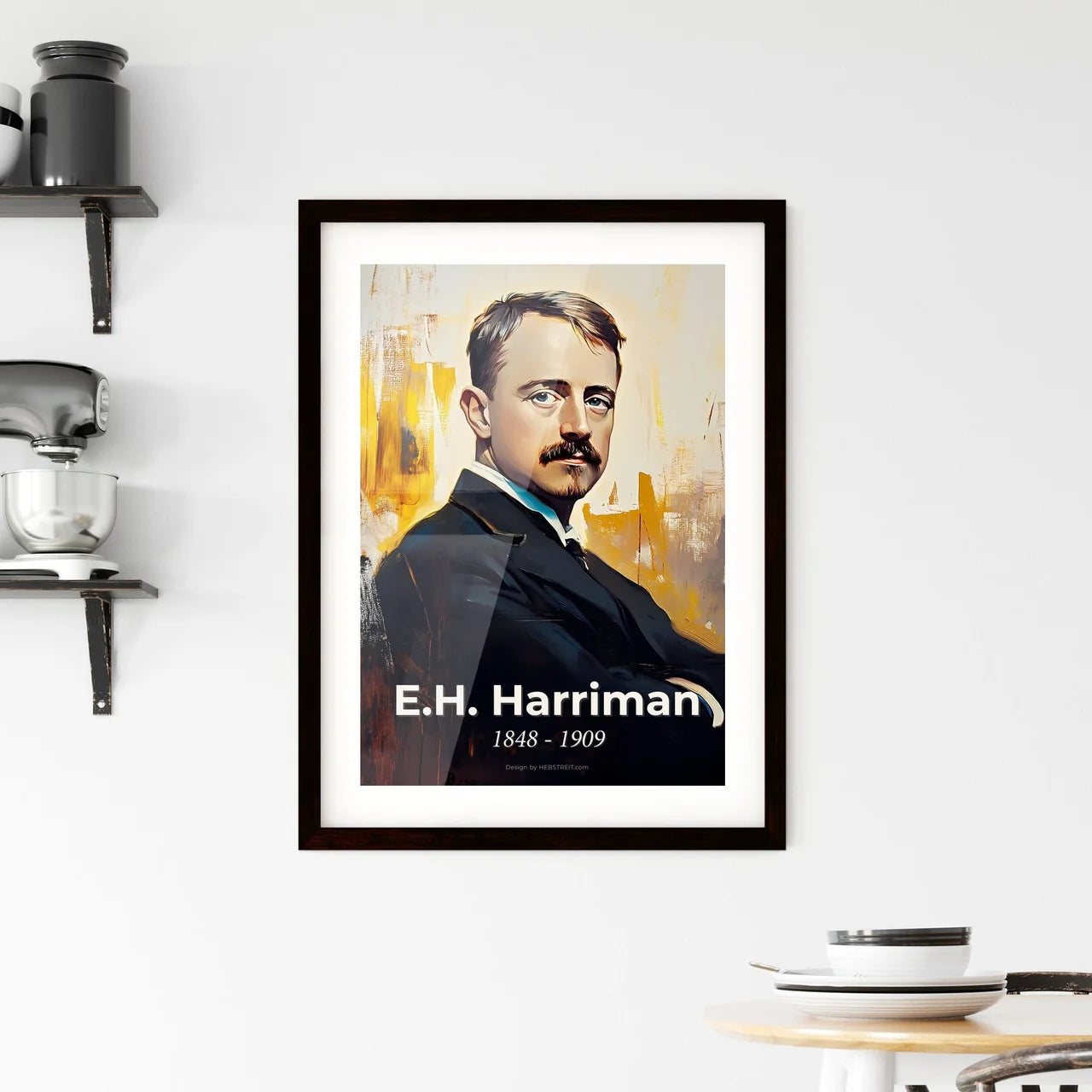 Portrait of E.H. Harriman Hangings