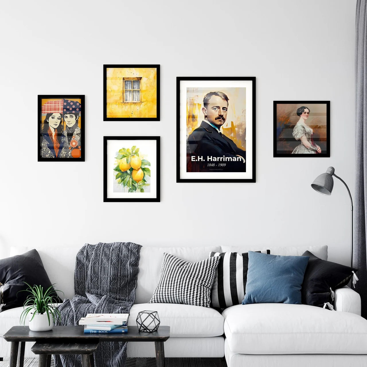 Portrait of E.H. Harriman Wall Art