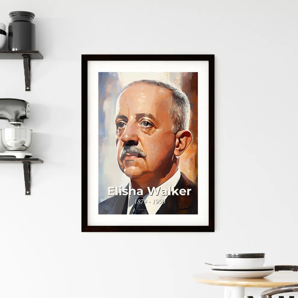 Portrait of Elisha Walker Hangings