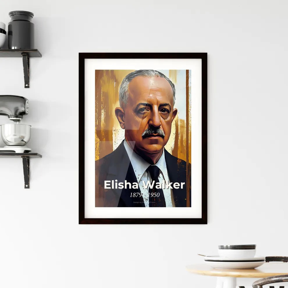 Portrait of Elisha Walker Hangings