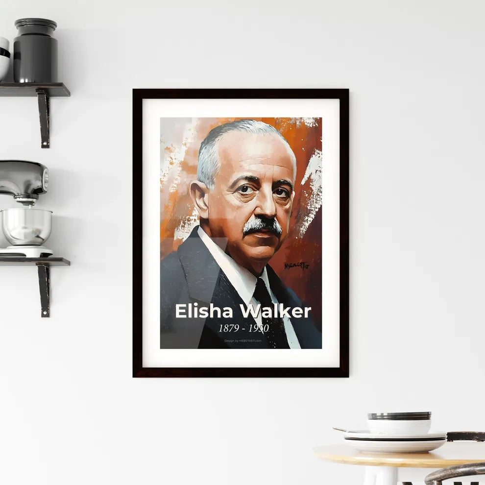 Portrait of Elisha Walker Hangings