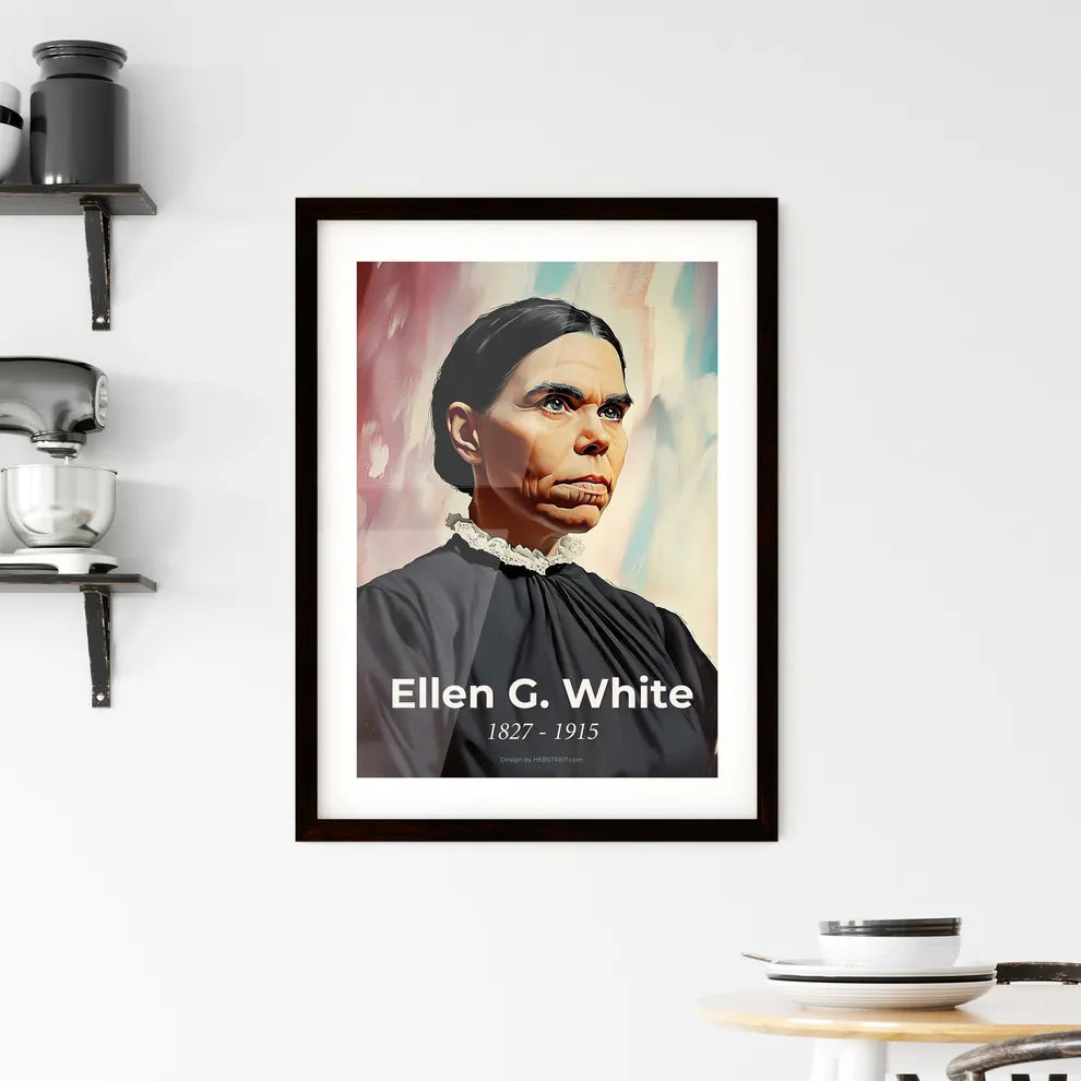 Portrait of Ellen G Framed Print