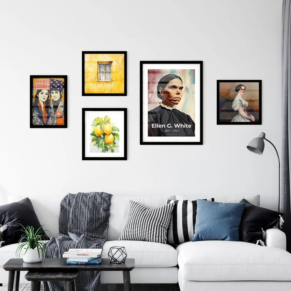 Portrait of Ellen G Wall Art