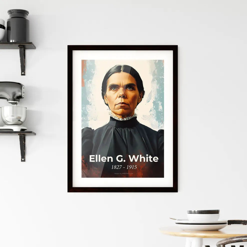 Portrait of Ellen G Framed Print