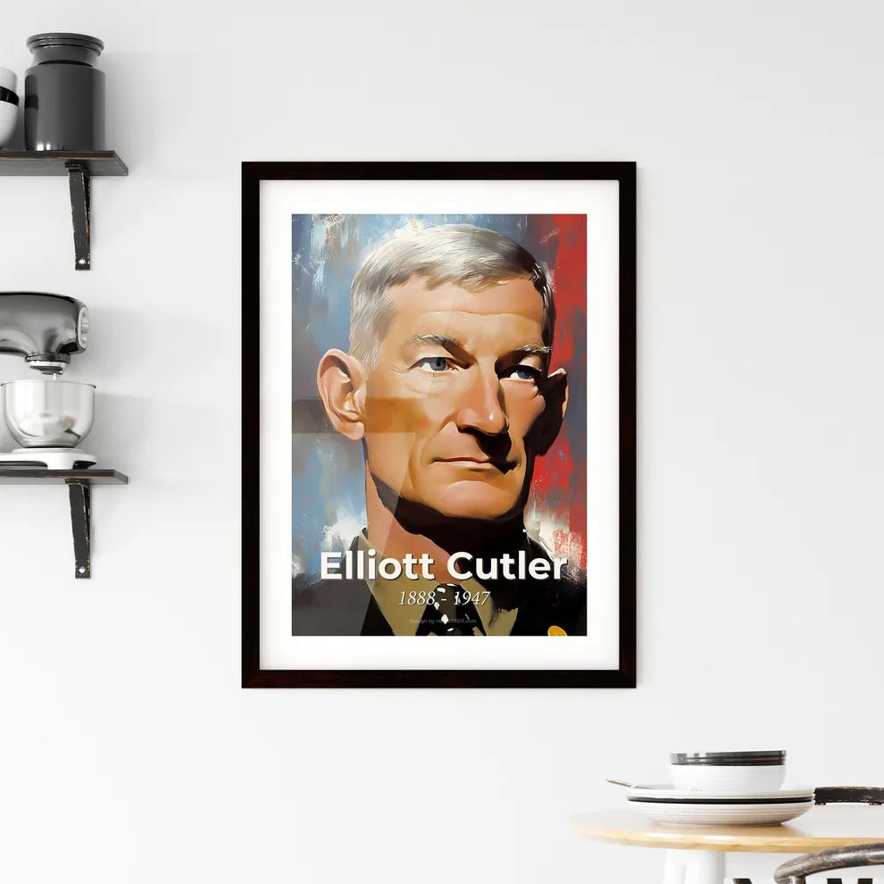 Portrait of Elliott Cutler Framed Print