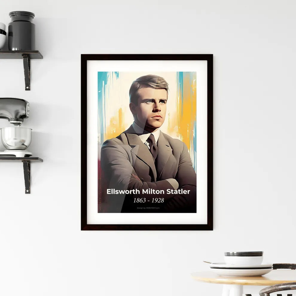 Portrait of Ellsworth Milton Statler Hangings