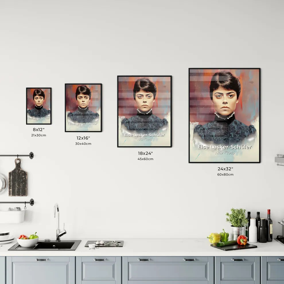 Portrait of Else Lasker-Schüler - Kitchen Hangings