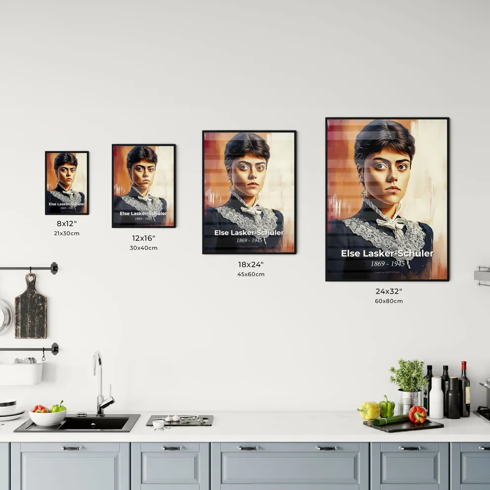 Portrait of Else Lasker-Schüler - Kitchen Hangings