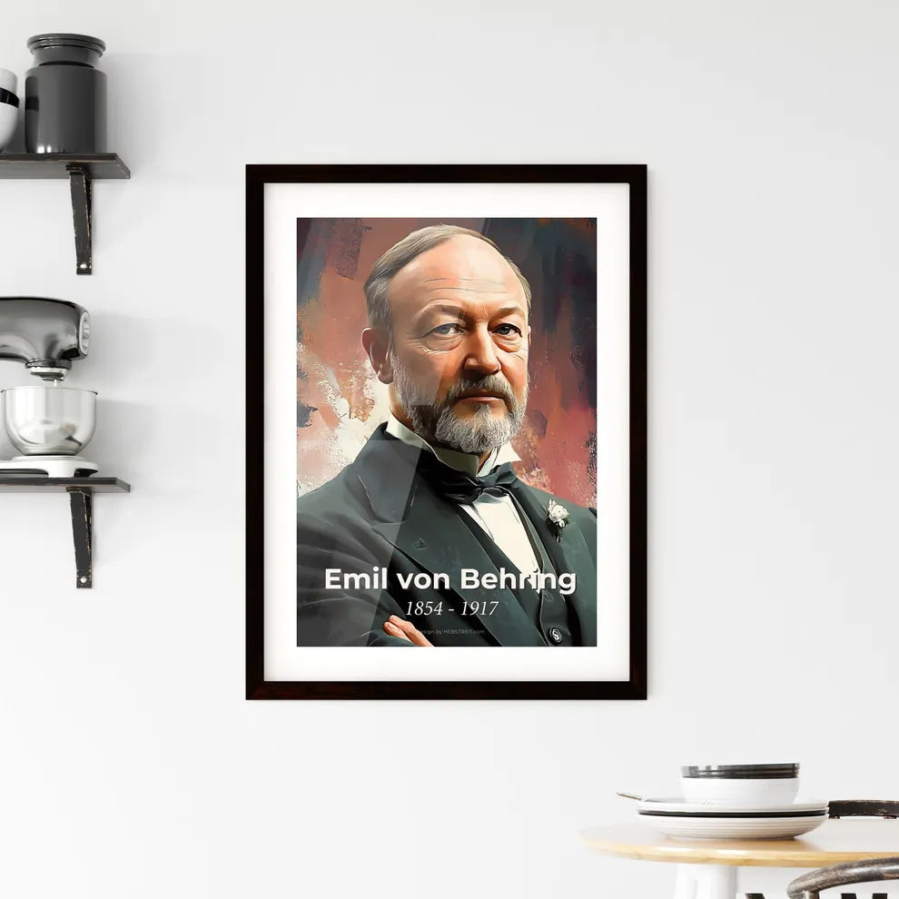 Portrait of Emil von Behring Hangings