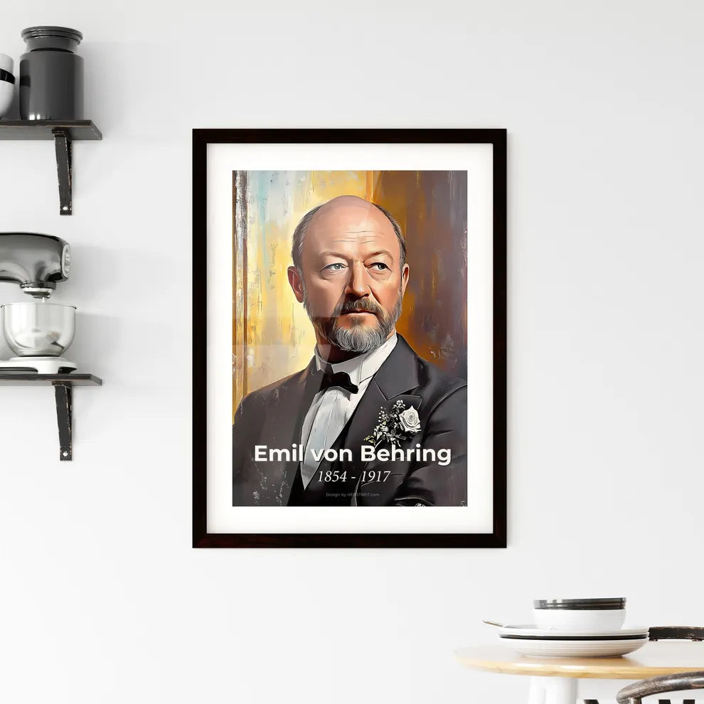 Portrait of Emil von Behring Hangings